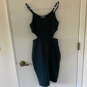 Charlotte Russe dark green/teal dress